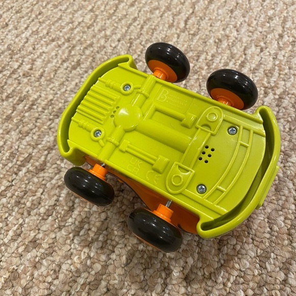 B. Toys 4 Pull Back Vehicles Car, Pick up Truck, Race Car and Taxi Toddler Toys - Picture 8 of 15